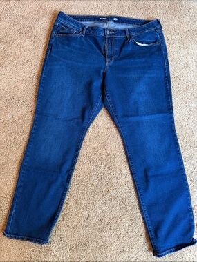 Old Navy Women's Deep Indigo Skinny Jeans
